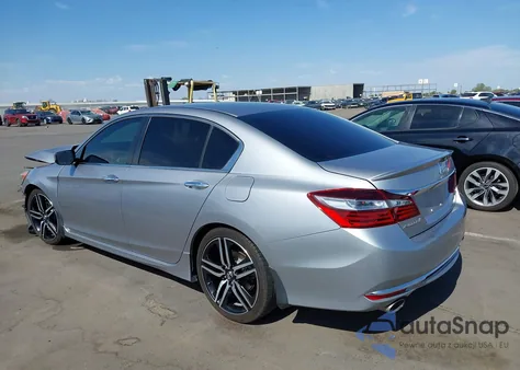 2016 Honda Accord Sport z USA, uszkodzony, nr VIN 1HGCR2F5XGA128169